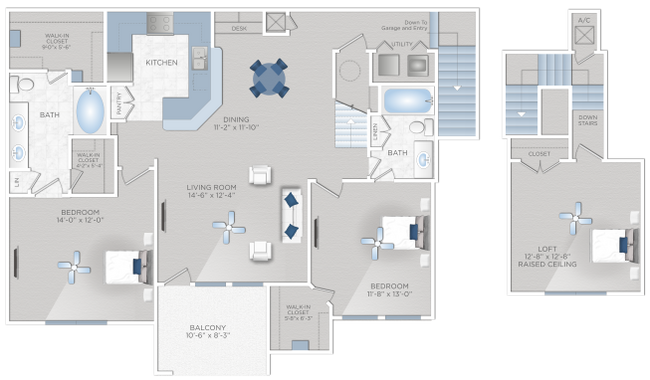 HACIENDA GRANDE (D1) 0307 floor plan